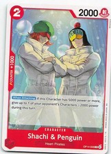 Shachi & Penguin OP14-006 2D Years Later Common NM One Piece TCG