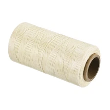 Waxed Thread197 Yard 1mm 210D Flat Wax Thread Polyester Waxed String for Leat...