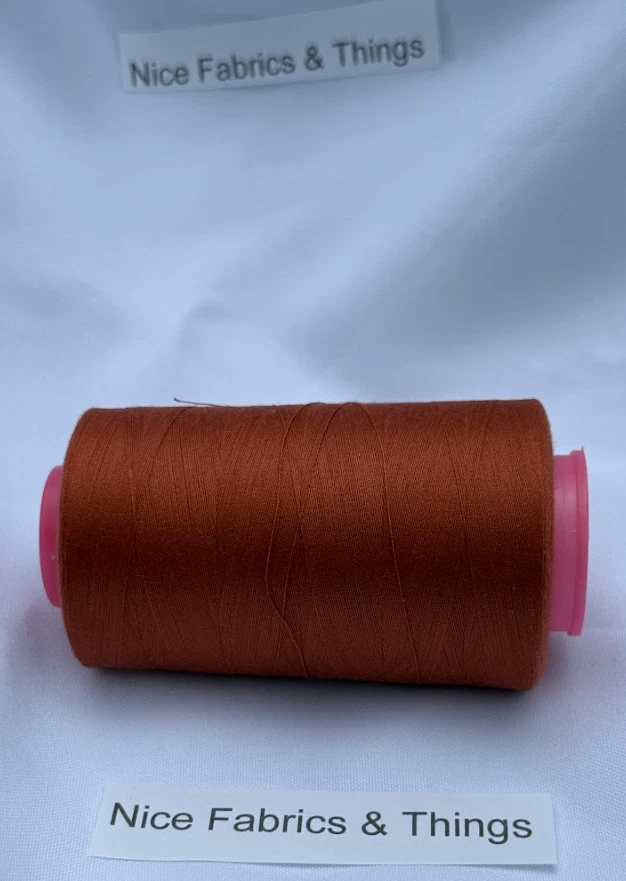 50 Spools - Copper AX695 Purpose Sewing Thread - Image 2 of 3