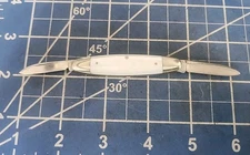 Antique Cattaraugus Pearl Butter Bean Pen Folding Pocket Knife! 22783!