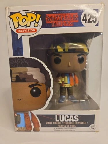Funko Pop! Vinyl: Stranger Things - Lucas Sinclair (w/ Binoculars) #425