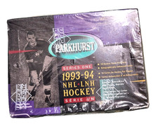 1993-94 Parkhurst Hockey Series One Jumbo Box