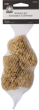 FolkArt Synthetic Sponge Set, Small, Brown