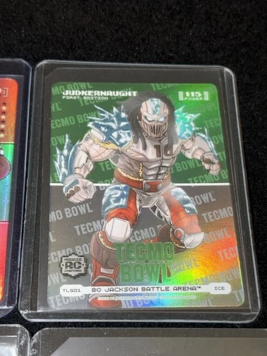 Bo Jackson Battle Arena Tecmo Bowl Logo Ice Judkernaught Quinshon Judkins RC