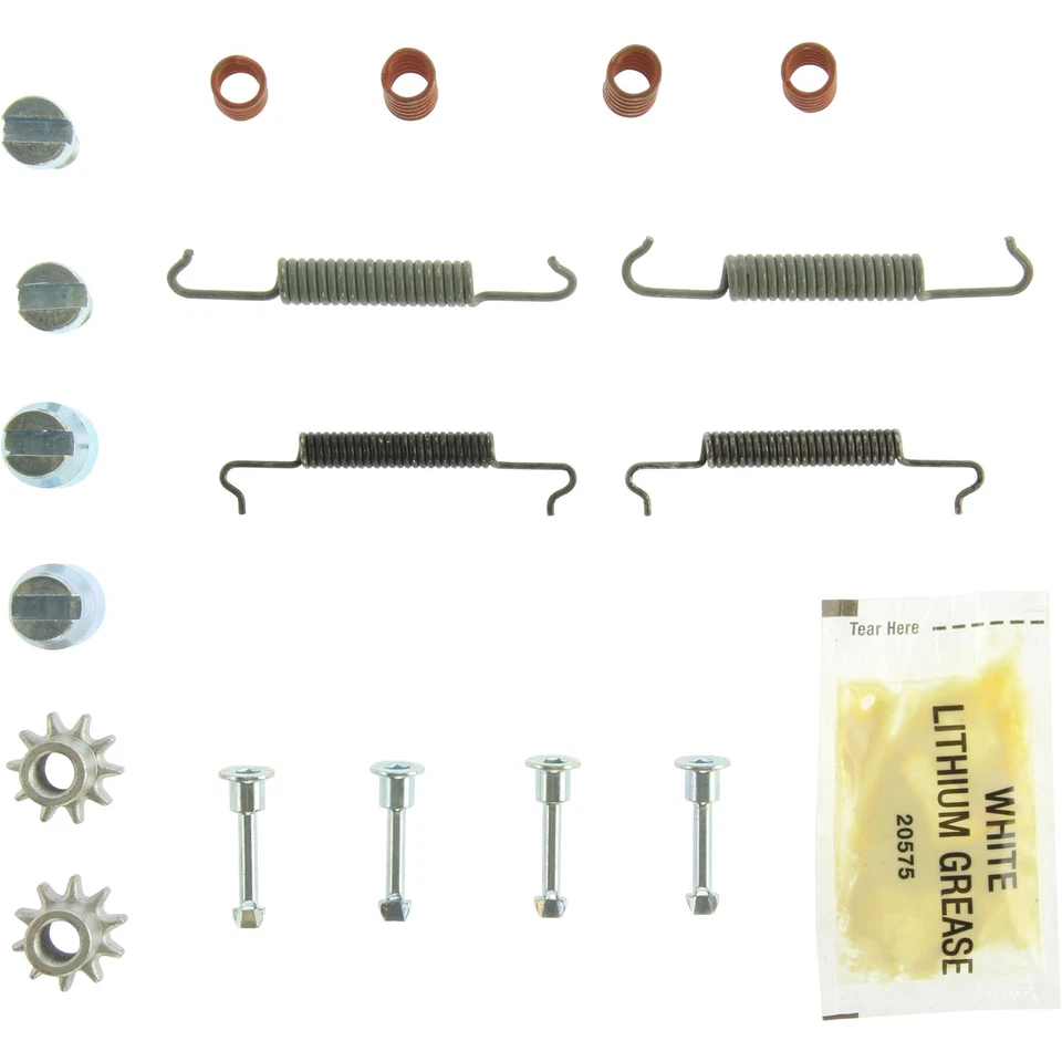 Kit de herrajes de freno de estacionamiento Centric Parts 118.34004 para modelos BMW seleccionados 87-03 Foto 2 de 4