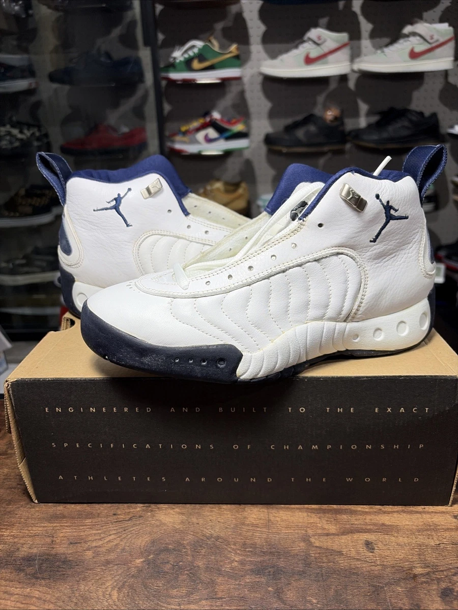 Jordan Jumpman Pro 1996 White Midnight Navy for Sale