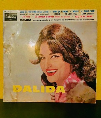 Dalida   Dalida Vinile LP 10'' Album 1959 (Barclay) 80115 - First Press -VG+/G+