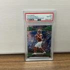 2024 Panini Prizm - Fireworks Jayden Daniels #24 Green Wave Prizm (RC) PSA 10
