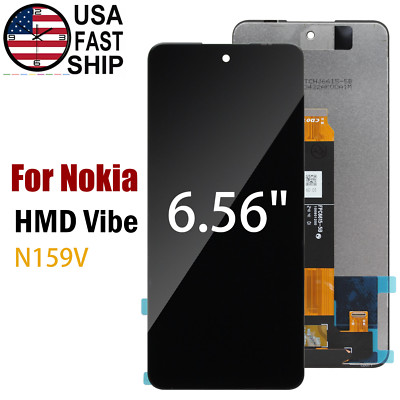 Original Digitizer LCD Display Touch Screen 6.56'' Glass For Nokia HMD Vibe N159V