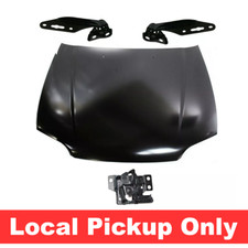Primed Hood W Hinges Latch Set For 1992-1995 Honda Civic Coupe Hatchback