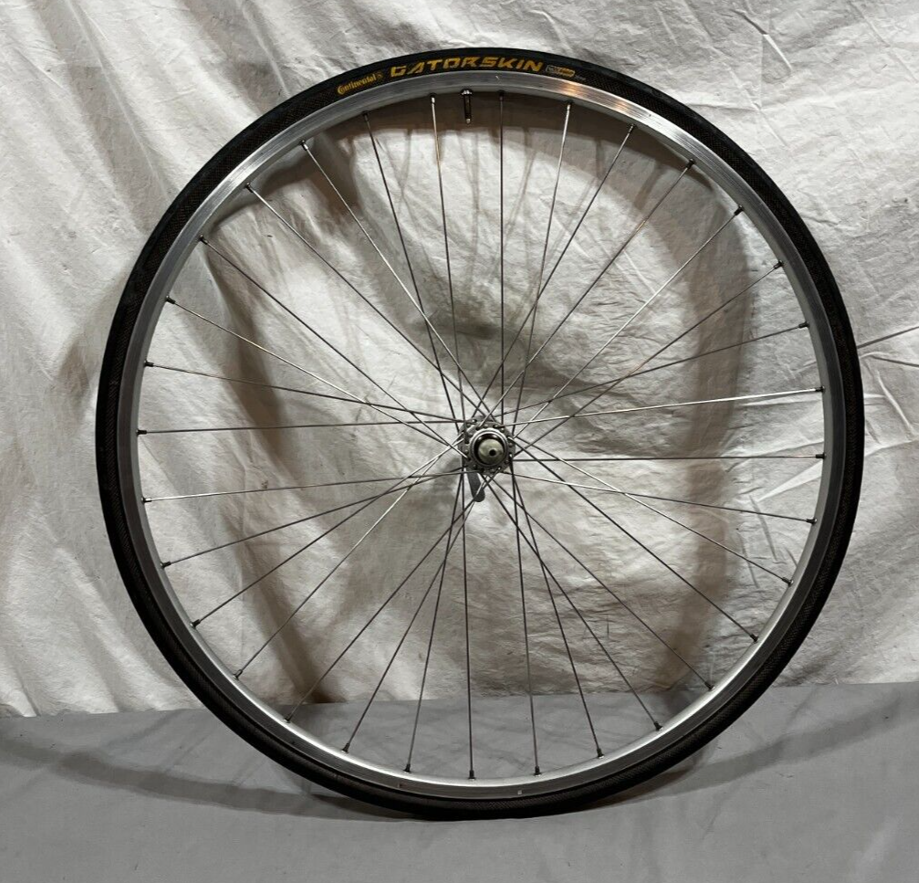 Silver Aluminum 32-Spoke 700C Front Wheel Shimano 105 1055 Hub