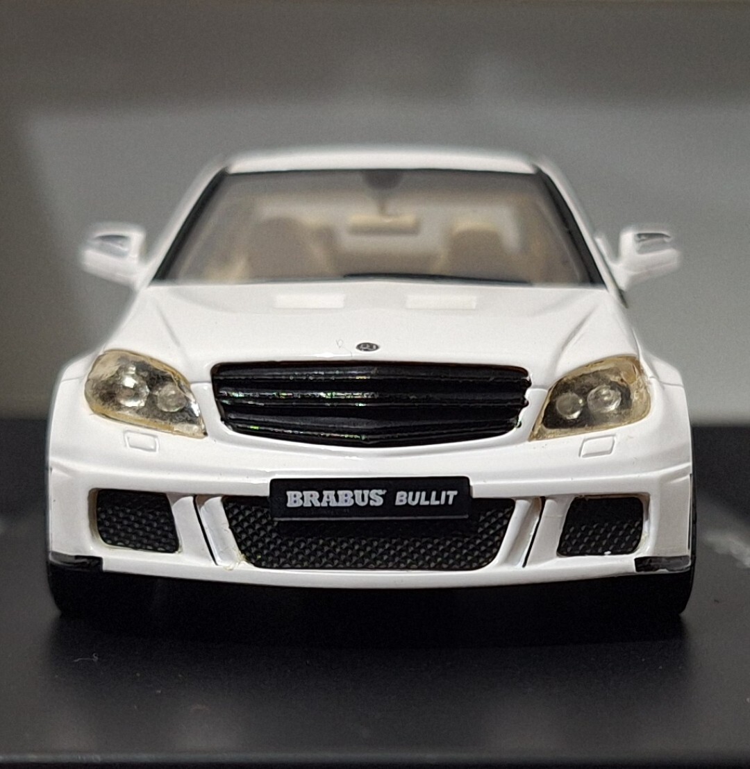 Mercedes-Benz C-Class C63 Brabus Bullit AMG 2010 White 1:43 Mercedes-Benz C-Class C63 Brabus Bullit AMG 2010 White 1:43