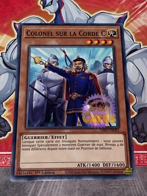 Yu Gi Oh Karte Oberst am Seil DIFO-FR081x3