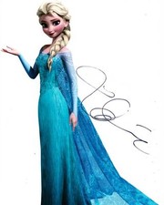 IDINA MENZEL SIGNED 8X10 PHOTO FROZEN ELSA DISNEY AUTHENTIC AUTOGRAPH COA A