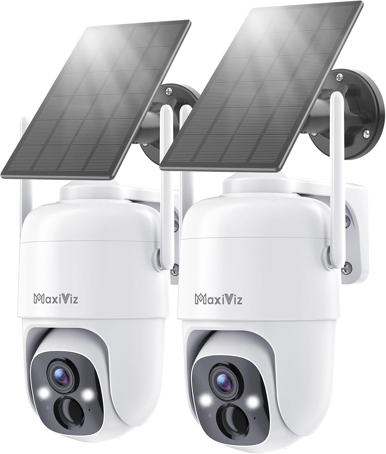 Solar-Powered Outdoor Security Camera with 360° Wireless View for Enhanced Home Security