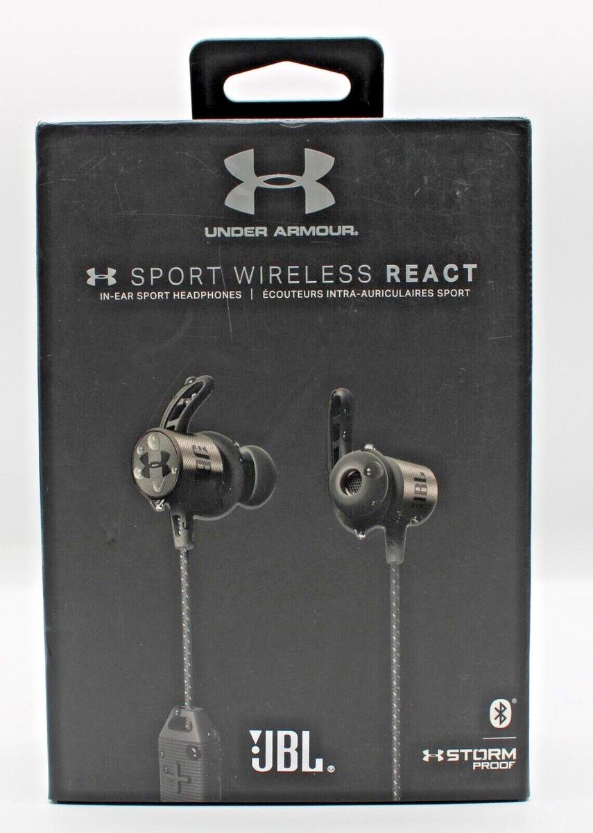 JBL Under Armour Sport Wireless React Headphones - Aw1300 JBL Under Armour Sport Wireless React Headphones - Aw1300