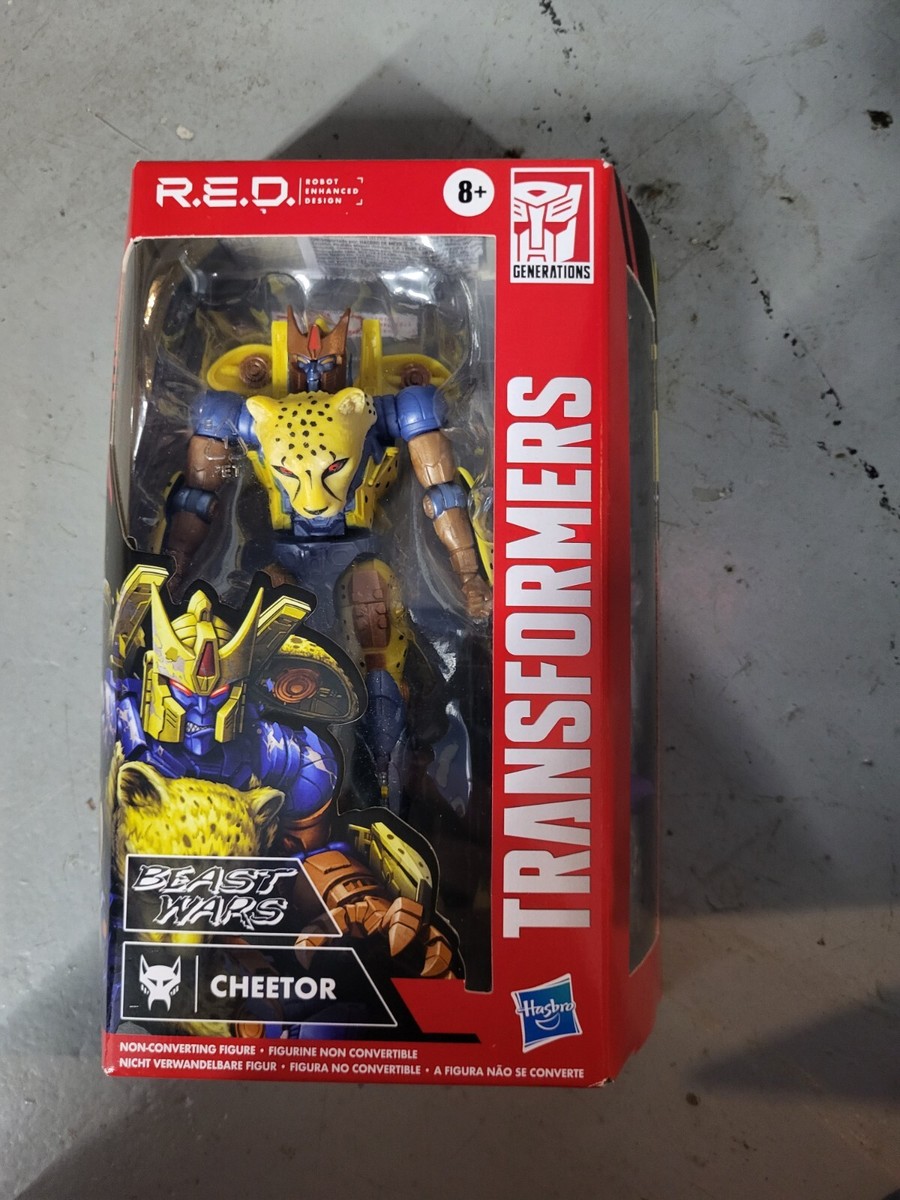 TRANSFORMERS, RED, BEAST WARS, CHEETOR, WALMART EXCLUSIVE, NIB | eBay