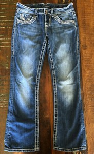 Vigoss Women s The Dublin Boot Cut Thick Stitch Jeans Vigoss Women s The Dublin Boot Cut Thick Stitch Jeans