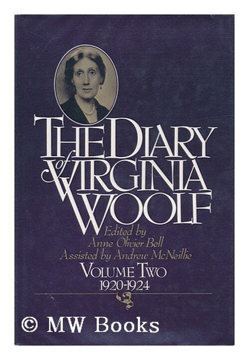The Diary of Virginia Woolf Vol. 2 : 1920-1924 Hardcover Virginia
