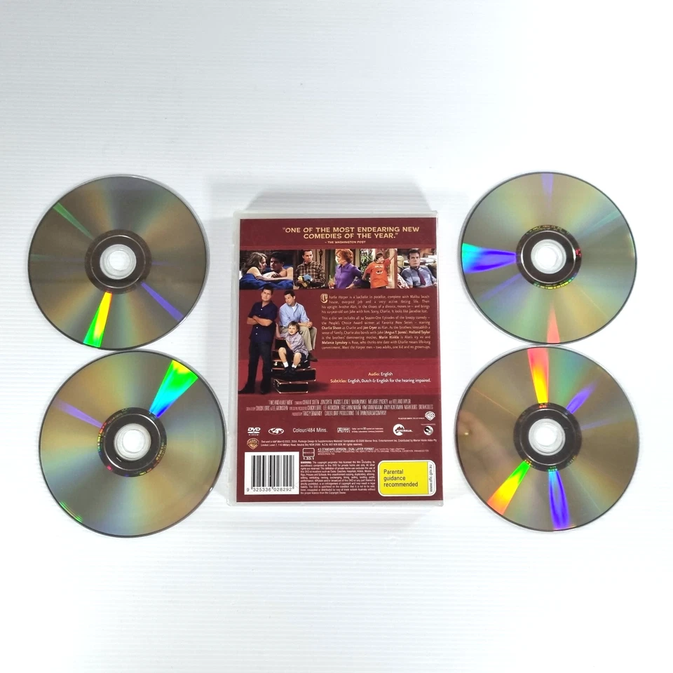 Two And a Half Men DVD TV Series Complete Seasons 1 2 3 4 5 6 7 R4 Charlie Sheen - Image 4 of 4