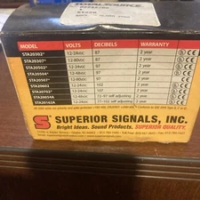 Backup Alarm ) Safe-T-Alert  Total Source SY220. 02242-00 Forklift