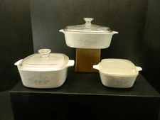 Corning Ware Country Cornflower Casseroles