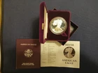 1987 S Proof Silver American Eagle $1  Deep Cameo  OGP / COA