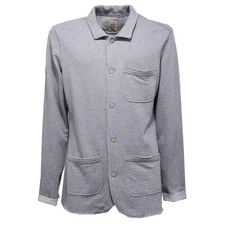 2664AB men's sweatshirt jacket GAUDI' JEANS grey sweat jacket men
