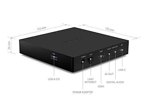 Streaming Box Nokia 8000 Android TV Smart Box Ultra HD 4K HDR Chromecast - Photo 2/4