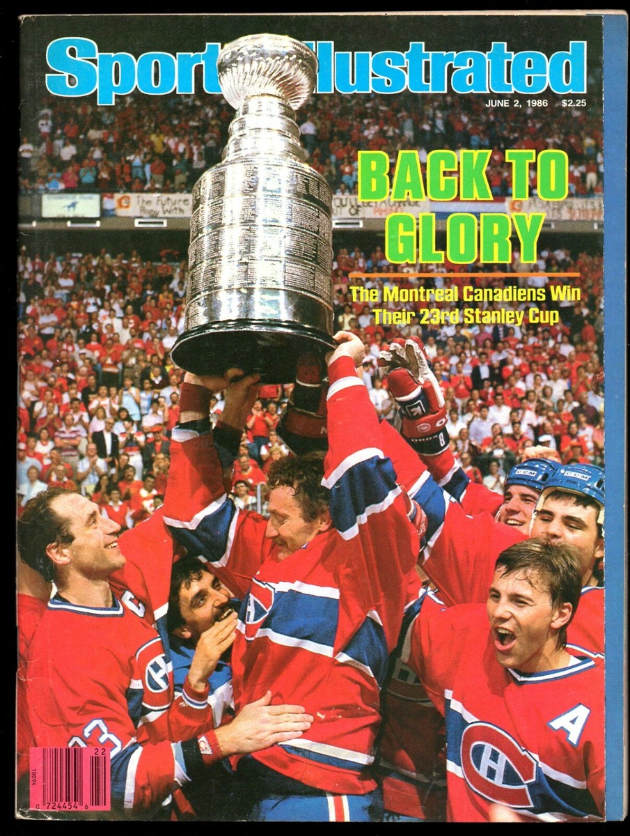 記念グッズ SLIVER970 201g CLUP CHAMPIONS CUP 1986 Sports Illustrated 1986 Stanley Cup Champions Montreal Canadiens
