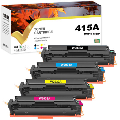 Mit Chip Toner für HP 415A W2030A LaserJet Pro MFP M479fdw M479dw M479fnw M454dw