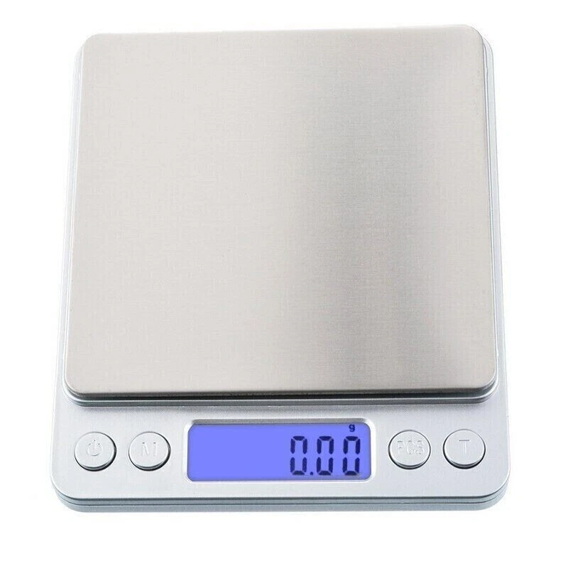 Digital Kitchen Scales Electronic LCD Food Weight Postal Pocket Scale 0.01g 500g - Image 3 of 4