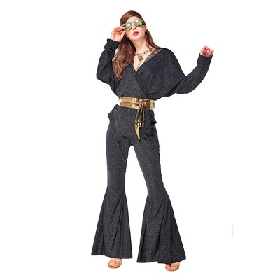 Women Vintage 70s Disco Dazzler Bell 