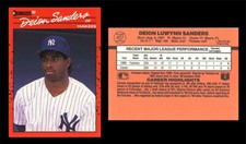DEION SANDERS  played in both a World Series and a Super Bowl.