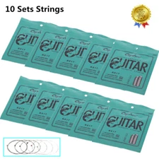 10 Pack of 6 Orphee RX17 Electric Guitar Strings 10-46 Nickel Alloy Normal Light