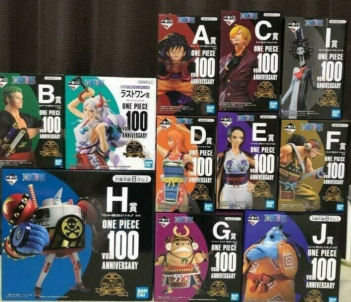 ONE PIECE Ichiban Kuji vol.100 Anniversary Figure Full Complete