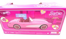Barbie HOT PINK Corvette  Remote Control Car from Barbie MOVIE