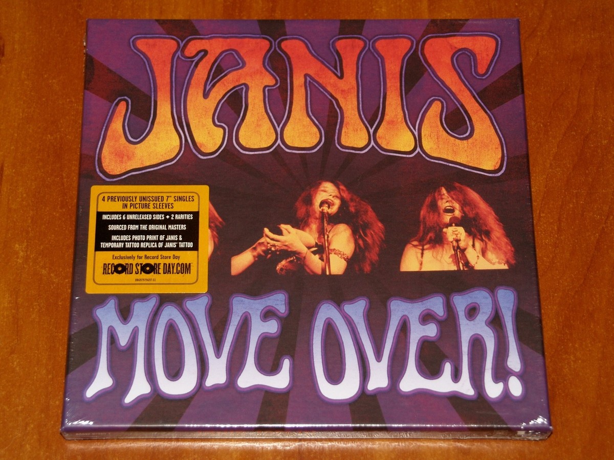 JANIS JOPLIN MOVE OVER 4x 7