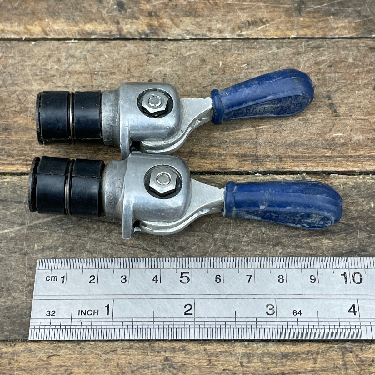 Vintage Campagnolo Bar End Shifter Set Shift Lever Tour