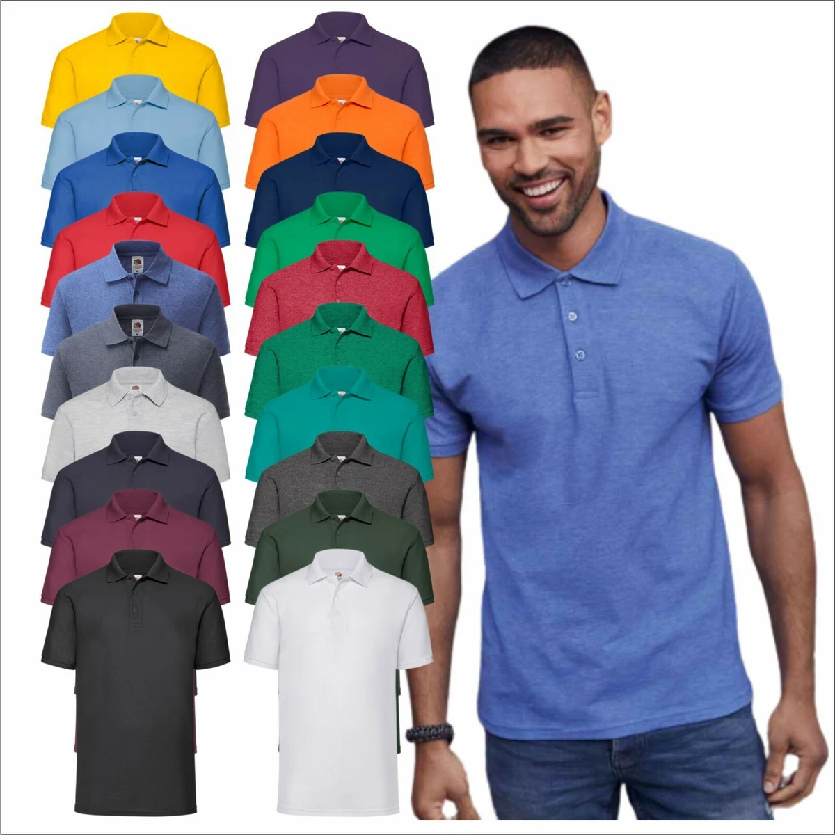 fruit of the loom work shirts