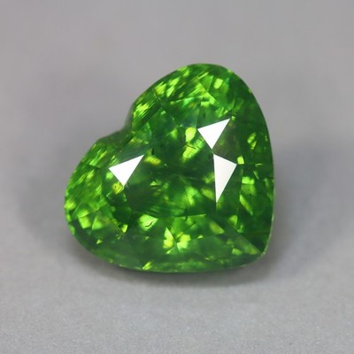 7.53 Cts_Excellent Diamond Sparkle_100 % Natural Unheated Green Zircon_Srilanka
