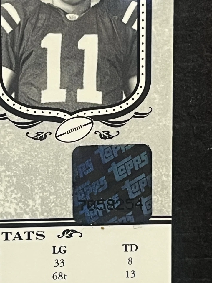 Parche automático Anthony Gonzalez RC 2007 Bowman oro esterlina/250 Buckeyes Colts RPA Foto 4 de 4