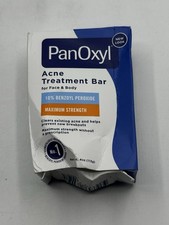 Panoxyl Acne Treatment Bar with 10 Benzoyl Peroxide, Maximum Strength Acne Bar
