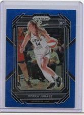 Dorka Juhász 2023 Panini Prizm WNBA Blue #147 SN,RC,/175 Color Match