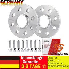 Paar 20mm 2x10mm Spurverbreiterung Radschrauben 4x100 Ø57,1 Spurplatten für VW