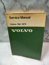 Volvo 164 1975 Shop Manual Original Oem Dealer Repair Service Factory Book Volvo 164 1975 Shop Manual Original Oem Dealer Repair Service Factory Book