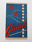 1956 NY GIANTS SCORECARD vs PITTSBURGH PIRATES – MAYS, CLEMENTE- UNSCORED! — photo 1