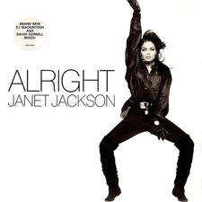 Janet Jackson - Alright, 12", (Vinyl)