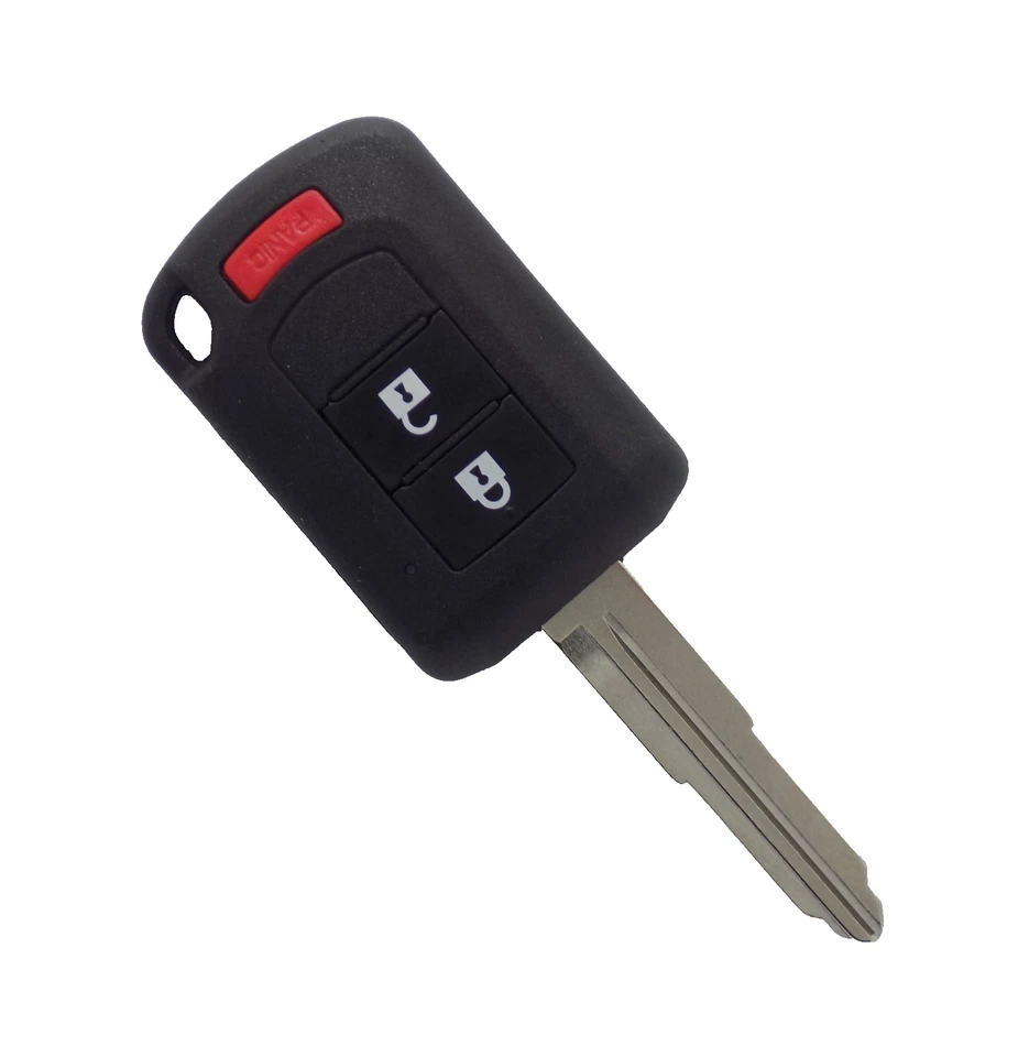 OEM ELECTRONIC 3 BUTTON REMOTE HEAD KEY FOB FOR 2016-2024 MITSUBISHI OUTLANDER Foto 2 de 4