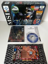 MSI NVIDIA GEFORCE 4 TI 4200 - TESTED - 128MB - AGP - EXCELLENT CONDITION